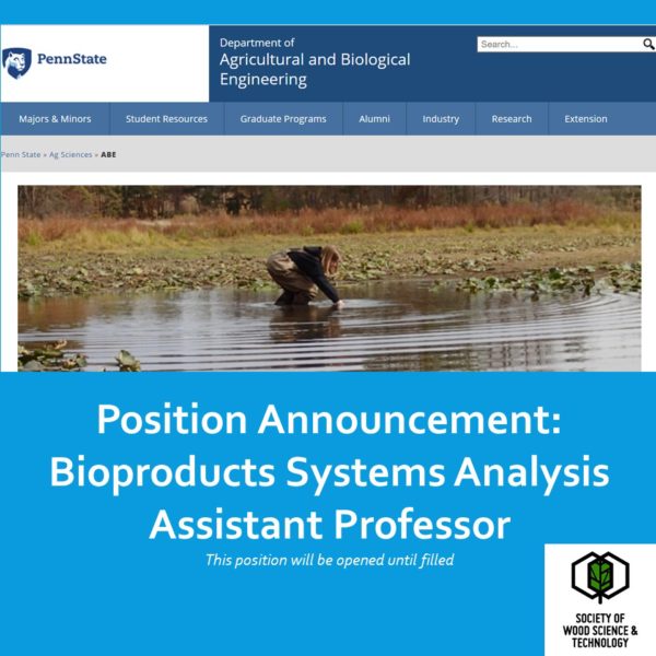Pennsylvania State University is hiring Bioproducts ...