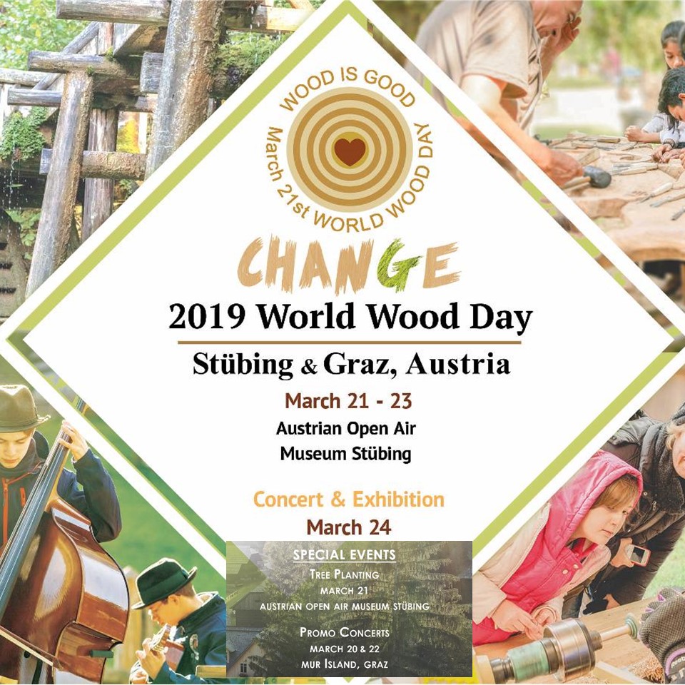 2019 World Wood Day Society of Wood Science and Technology
